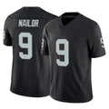 Rebec LV.Raiders #9 Jalen Nailor Player Black Limited Vapor F.U.S.E. Home Game Stitched Jerseys