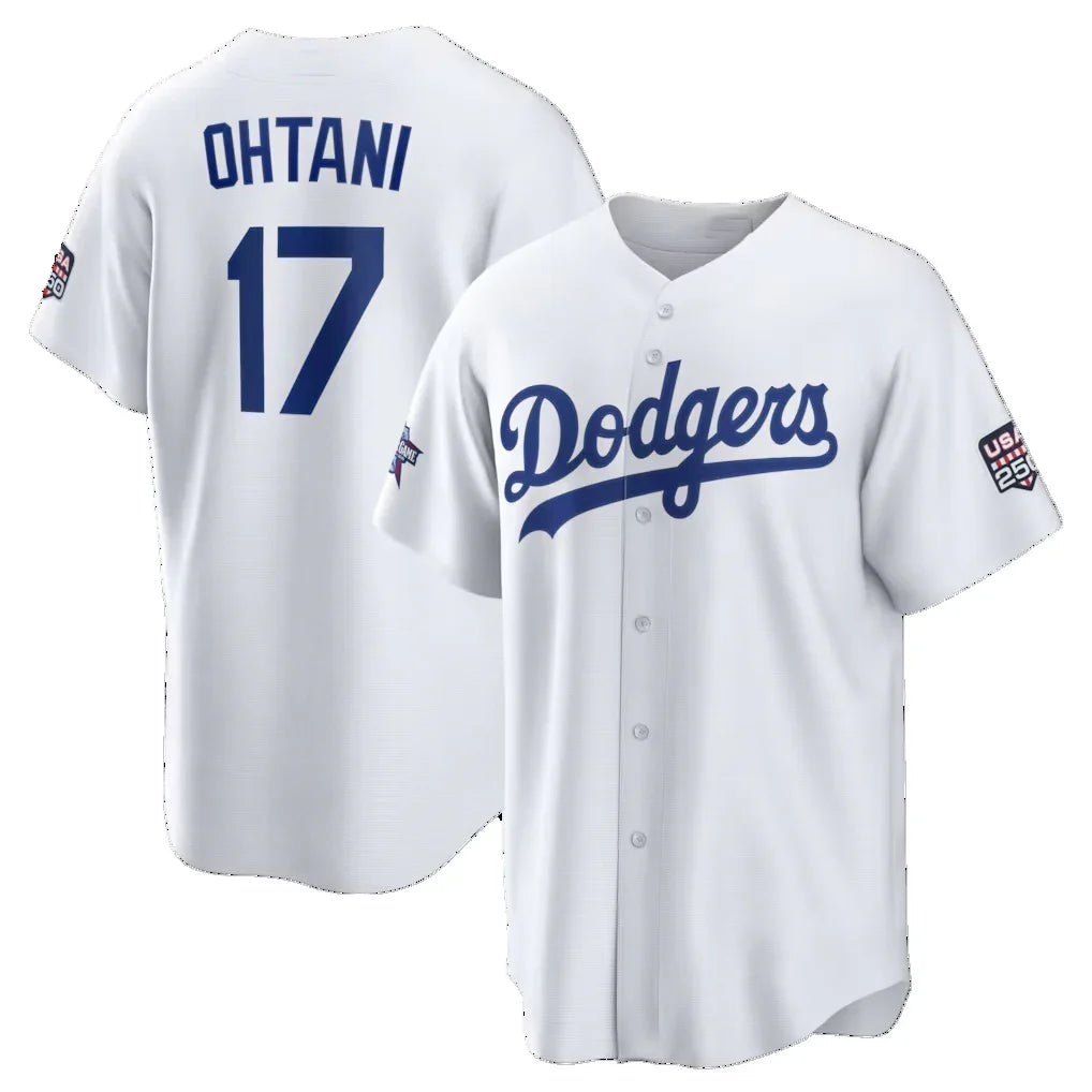 LA.Dodgers #17 Shohei Ohtani 2026 All-Star Game White Rebec Replica Baseball Stitched Jerseys