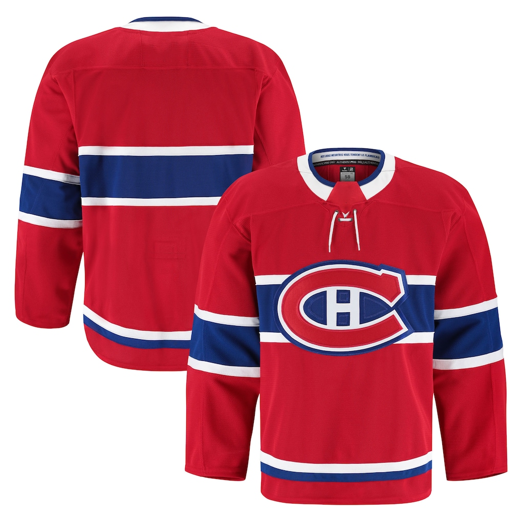 Rebec M.Canadiens Red Home Authentic Pro Jerseys