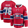Rebec M.Canadiens #76 Zack Bolduc Red Home Breakaway Jerseys