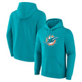 Rebec M.Dolphins Aqua LOGO Pullover Hoodies Limited Blank Player Stitched Jerseys