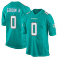 Rebec M.Dolphins #0 Ollie Gordon II Player Aqua Team Color Home Game Stitched Jerseys