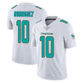 Rebec M.Dolphins #10 Jacob Rodriguez Player White Limited Vapor Untouchable Home Game Stitched Jerseys
