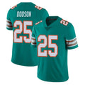 Rebec M.Dolphins #25 Tyrel Dodson Player Aqua Limited Alternate Vapor Untouchable Home Game Stitched Jerseys