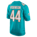 Rebec M.Dolphins #44 Chop Robinson Player Aqua Home Game Stitched Jerseys