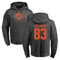 Rebec M.Dolphins #83 Kevin Coleman Jr. Player Darkgray Pullover Hoodies Limited Stitched Jerseys