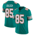 Rebec M.Dolphins #85 Greg Dulcich Player Aqua Limited Alternate Vapor Untouchable Home Game Stitched Jerseys
