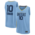 Rebec M.Grizzlies #10 Luke Kennard Light Blue Fast Break Replica Player Stitched Jerseys- Statement Edition