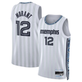 Rebec M.Grizzlies #12 Ja Morant White 202526 Swingman Stitched Jerseys- City Edition