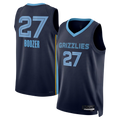 Rebec M.Grizzlies #27 Cameron Boozer Navy 2026 Draft Swingman Stitched Jerseys- Icon Edition