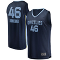Rebec M.Grizzlies #46 John Konchar Navy Fast Break Replica Stitched Jerseys- Icon Edition