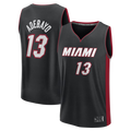 Rebec M.Heat #13 Bam Adebayo  Black Fast Break Replica Jerseys - Icon Edition