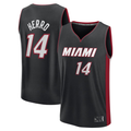 Rebec M.Heat #14 Tyler Herro Black Fast Break Replica Player Jerseys - Icon Edition