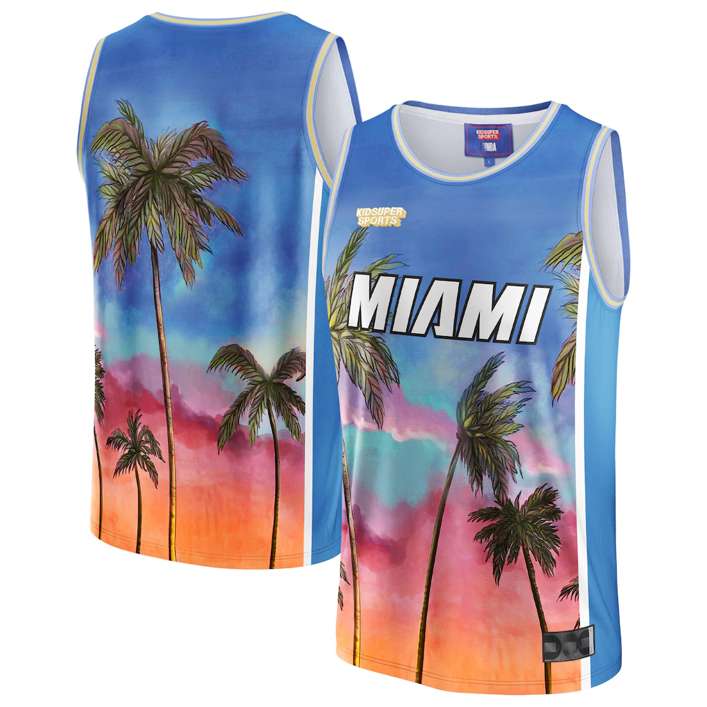 Rebec M.Heat  & KidSuper Studios by  Blue Hometown Jerseys