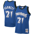 Rebec M.Timberwolves #21 Kevin Garnett Mitchell & Ness Blue 200304 Hardwood Classics Swingman Stitched Jerseys