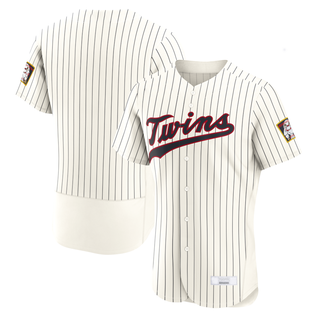 M.Twins Cream Rebec 2026 Field of Dreams Authentic Stitched Jerseys