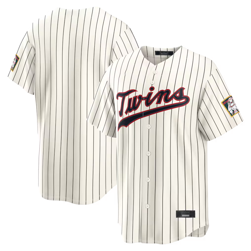 M.Twins Cream Rebec 2026 Field of Dreams Stadium Stitched Jerseys