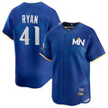 Rebec M.Twins #41 Joe Ryan Player Royal City Connect Limited Home Stitched Jerseys