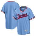 Rebec M.Twins ## Twins Blank Player Light Blue Road Cooperstown Collection T-shirt Stitched Jerseys
