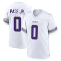 Rebec M.Vikings #0 Ivan Pace Jr. Player White Alternate Home Game Stitched Jerseys