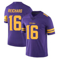 Rebec M.Vikings #16 Will Reichard Player Purple Limited Color Rush Home Game Stitched Jerseys