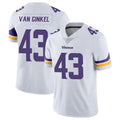 Rebec M.Vikings #43 Andrew Van Ginkel Player White Limited Vapor Untouchable Home Game Stitched Jerseys