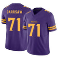 Rebec M.Vikings #71 Christian Darrisaw Player Purple Limited Alternate Vapor F.U.S.E. Home Game Stitched Jerseys