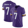 Rebec M.Vikings #7 Byron Murphy Jr. Player Purple Limited Vapor Untouchable Home Game Stitched Jerseys