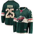 Rebec M.Wild #25 Jonas Brodin Green Breakaway Jerseys