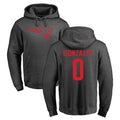 Rebec NE.Patriots #0 Christian Gonzalez Player Gray Pullover Hoodies Home Game Stitched Jerseys