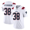 Rebec NE.Patriots #38 Rhamondre Stevenson Player White Vapor Untouchable Home Game Stitched Jerseys