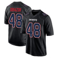 Rebec NE.Patriots #48 Namdi Obiazor Player Carbon Fashion Limited Home Game Stitched Jerseys