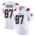 Rebec NE.Patriots #87 Romeo Doubs Player White Vapor Untouchable Home Game Stitched Jerseys