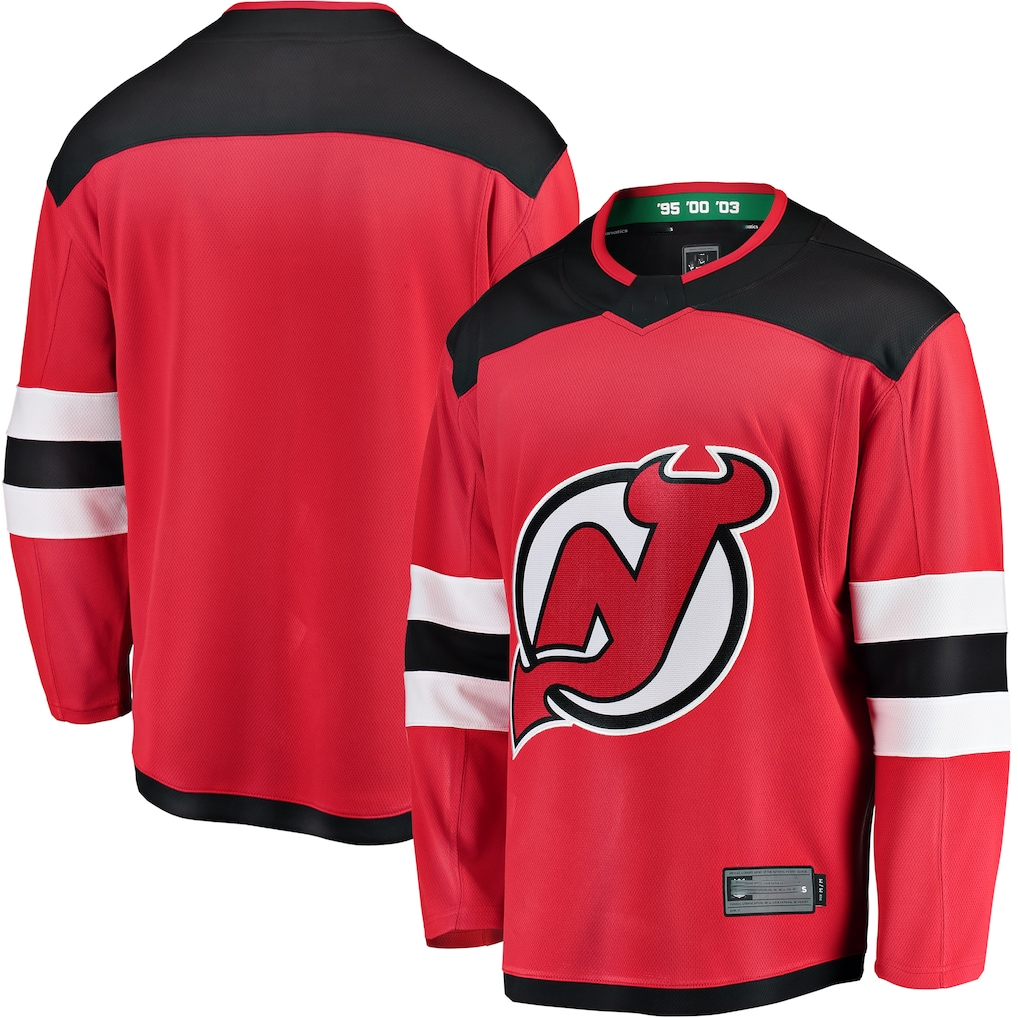 Rebec NJ.Devils Red Breakaway Home Jerseys