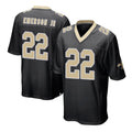 Rebec NO.Saints #22 Martin Emerson Jr. Player Black Home Game Stitched Jerseys