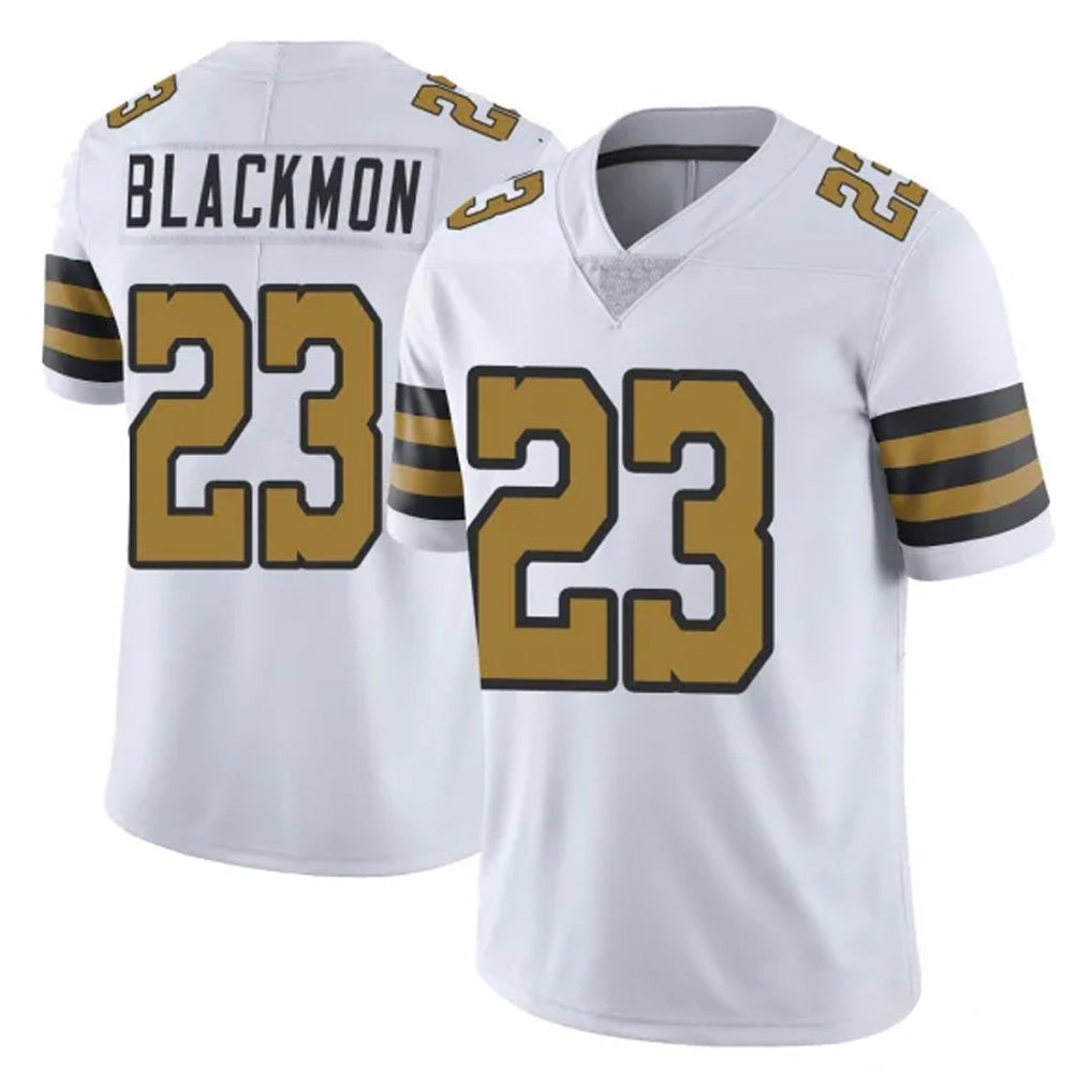 Rebec NO.Saints #23 Julian Blackmon Player White Limited Color Rush Home Game Stitched Jerseys
