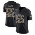 Rebec NO.Saints #55 Kaden Elliss Player Black Impact Limited Home Game Stitched Jerseys