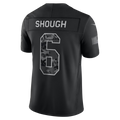 Rebec NO.Saints #6 Tyler Shough Black 2026 Salute to Service Stitched Limited Jersey