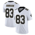 Rebec NO.Saints #83 Juwan Johnson Player White Limited Vapor Untouchable Home Game Stitched Jerseys