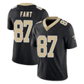 Rebec NO.Saints #87 Noah Fant Player Black Limited Vapor Untouchable Home Game Stitched Jerseys