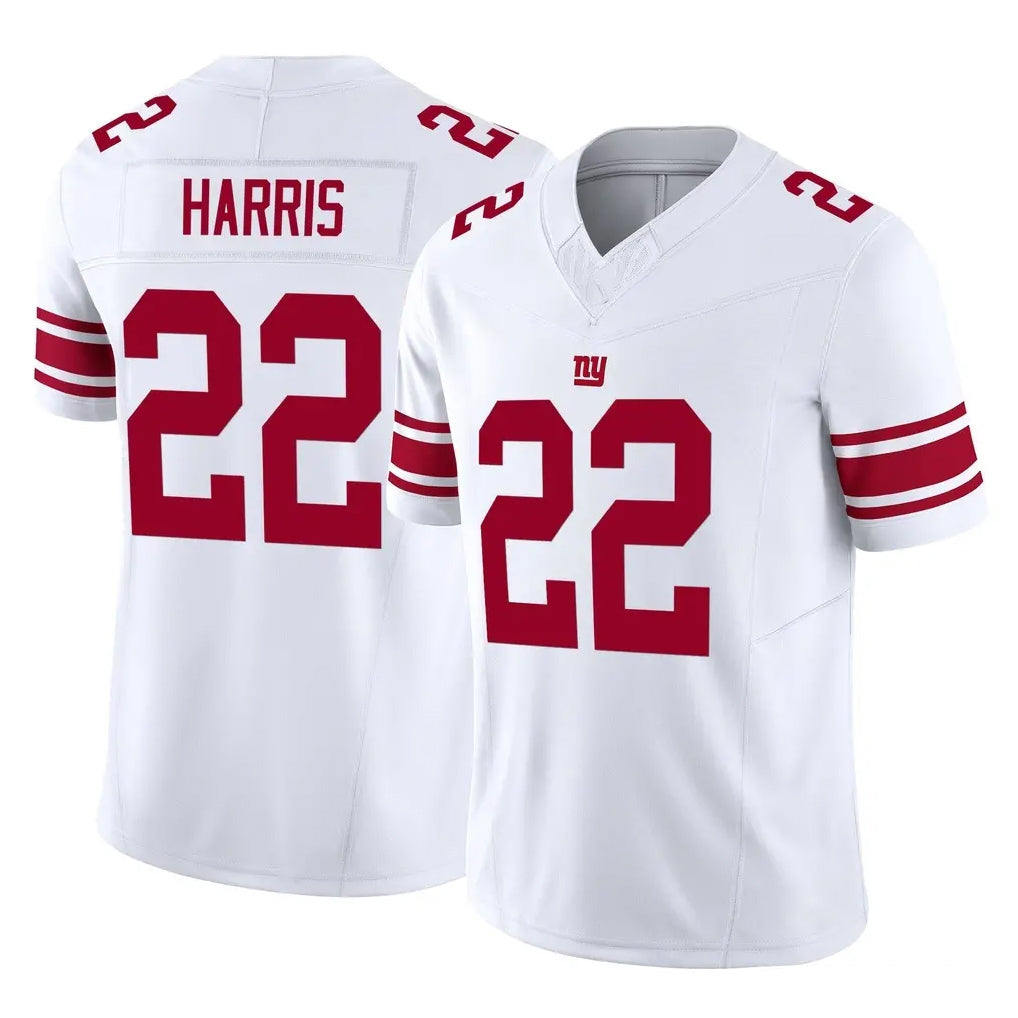 Rebec NY.Giants #22 Najee Harris Player White Limited Vapor F.U.S.E. Home Game Stitched Jerseys