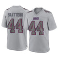 Rebec NY.Giants #44 Cam Skattebo Player Gray Atmosphere Fashion Limited Game Stitched Jerseys