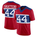 Rebec NY.Giants #44 Cam Skattebo Player Red Century Vapor F.U.S.E. Home Game Stitched Jerseys