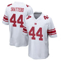 Rebec NY.Giants #44 Cam Skattebo Player White Home Game Stitched Jerseys