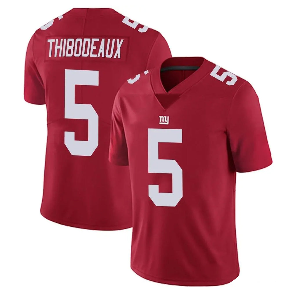 Rebec NY.Giants #5 Kayvon Thibodeaux Player Red Limited Vapor Untouchable Home Game Stitched Jerseys