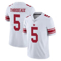 Rebec NY.Giants #5 Kayvon Thibodeaux Player White Limited Vapor Untouchable Home Game Stitched Jerseys