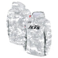Rebec NY.Jets Arctic Camo Salute to Service Pullover Hoodies Limited Game Blank Player Stitched Jerseys