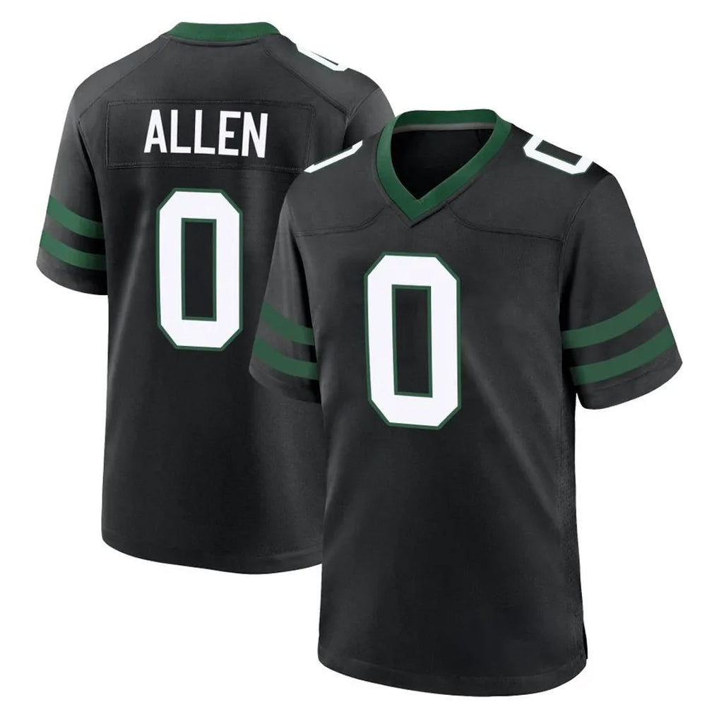Rebec NY.Jets #0 Braelon Allen Player Black Legacy Home Game Stitched Jerseys