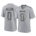 Rebec NY.Jets #0 Braelon Allen Player Gray Limited Atmosphere Fashion Home Game Stitched Jerseys