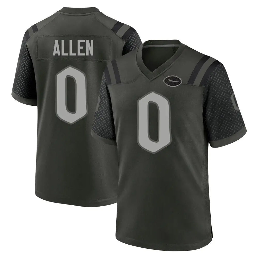Rebec NY.Jets #0 Braelon Allen Player Green 2025 Rivalries Collection Home Game Stitched Jerseys